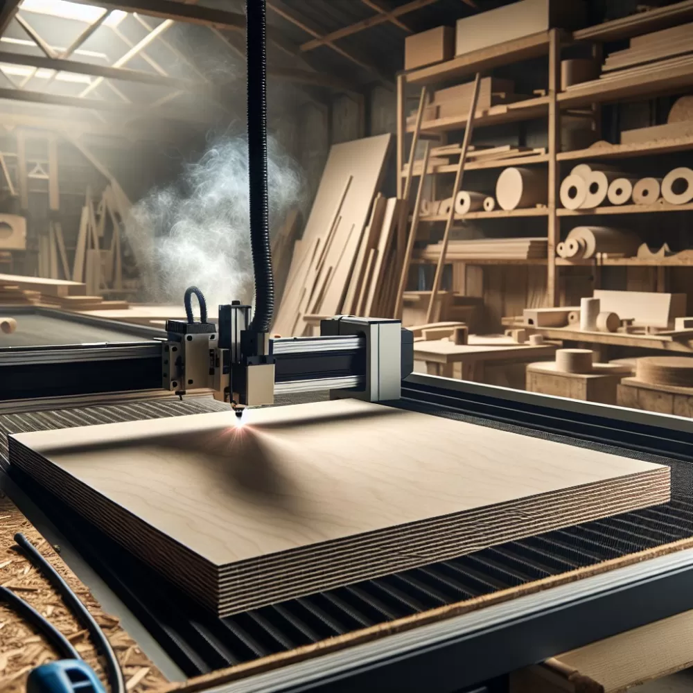 Cięcie sklejki laserem cennik