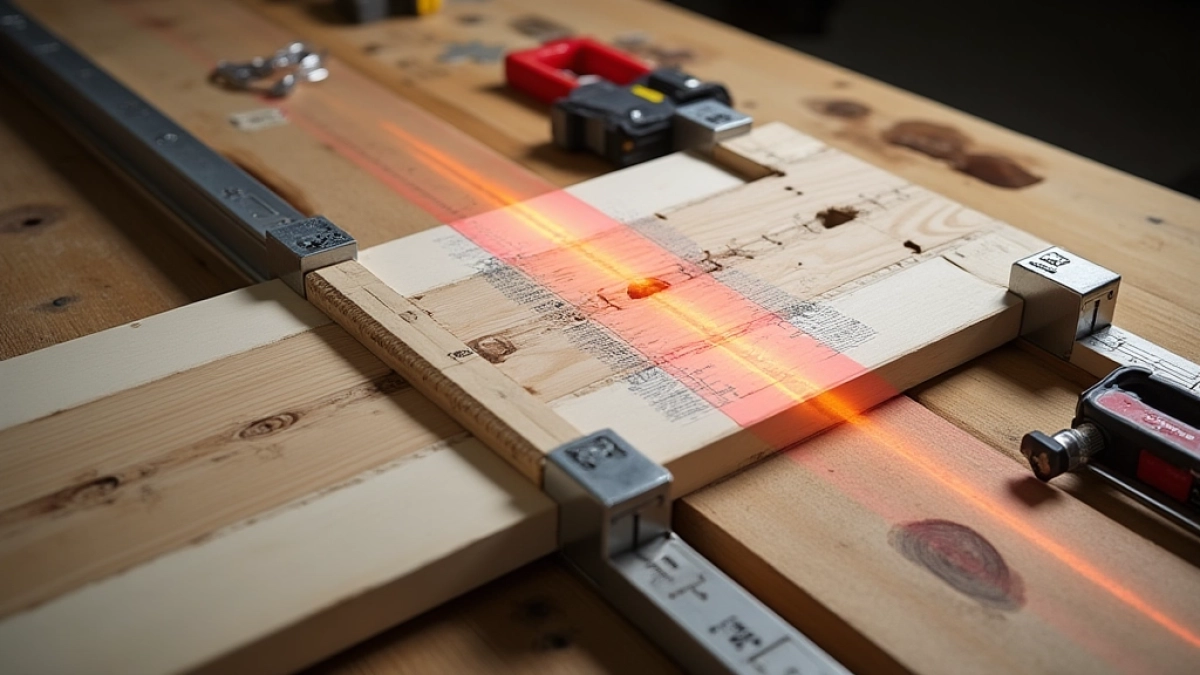 Jak wyznaczyć kąt prosty laserem