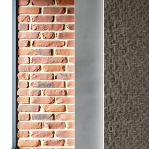 Ciekawe wykończenie ścian wewnętrznych