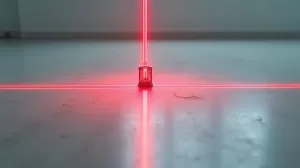 Jak sprawdzić poziom podłogi laserem
