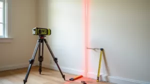 Jak ustawić laser prostopadłe do ściany