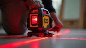 Jak używać poziomicy laserowej Parkside