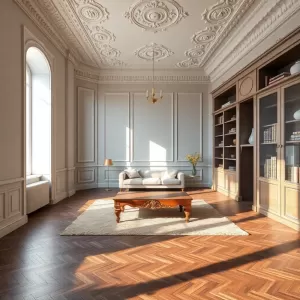 Klasyczne wykończenie mieszkania w Warszawie