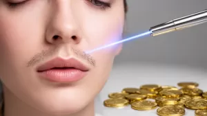 laserowe usuwanie wąsika cena