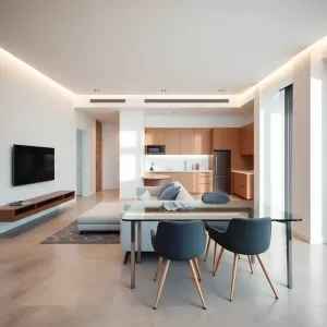 Nowoczesne wykończenie mieszkania